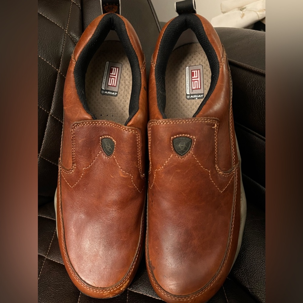 Ariat Men’s Brown Leather Shoes sz 13